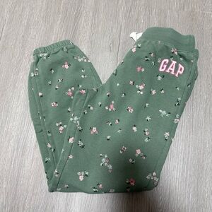 GAP Kids Green Floral Bottoms